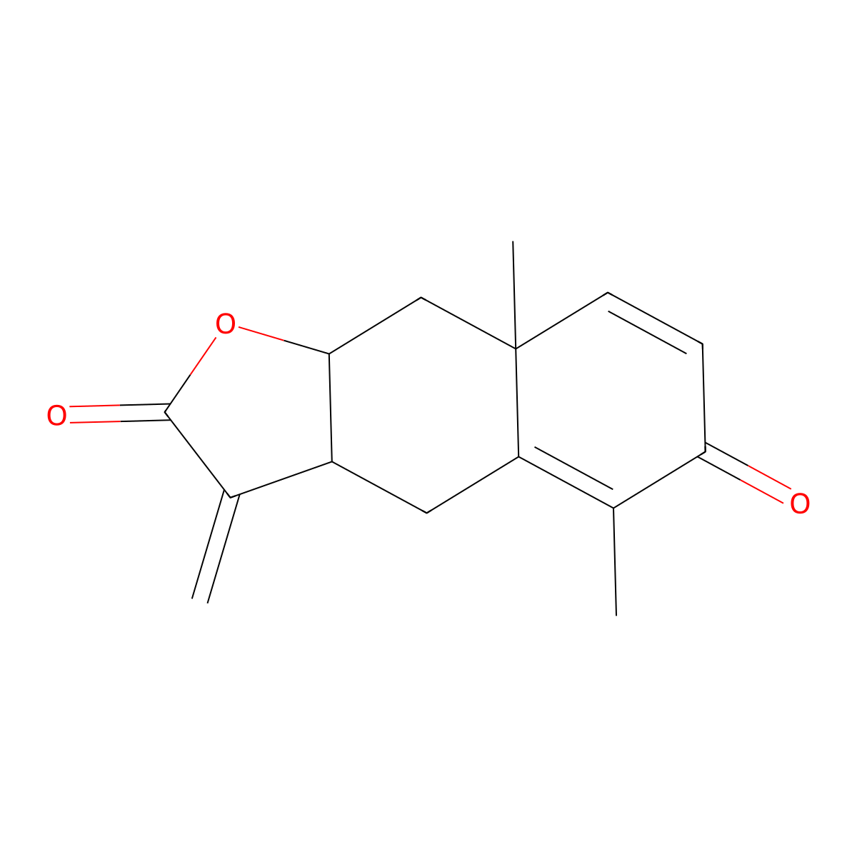 Yomogin molecular structure, CAS 10-40-2