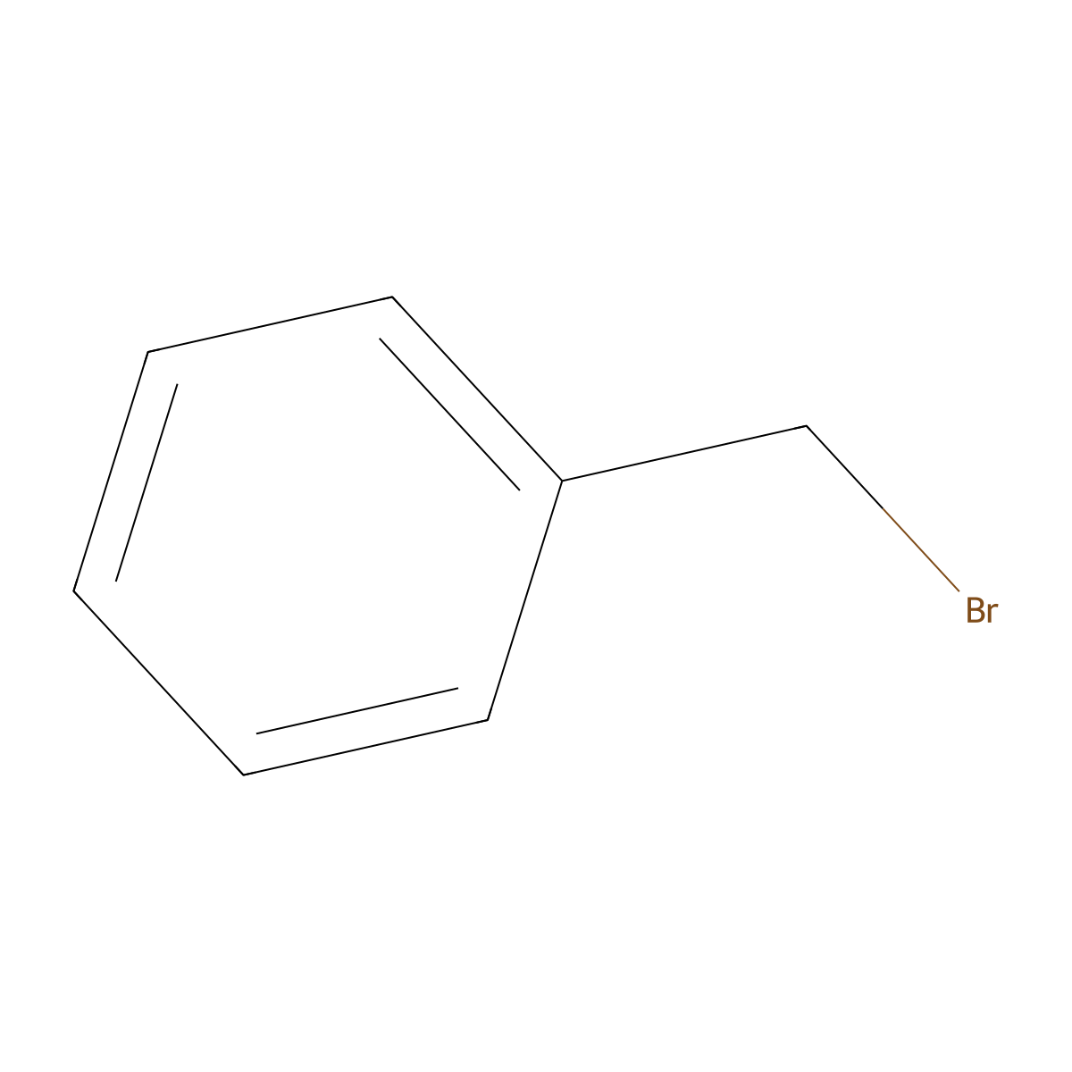 Benzyl Bromide molecular structure, CAS 100-39-0