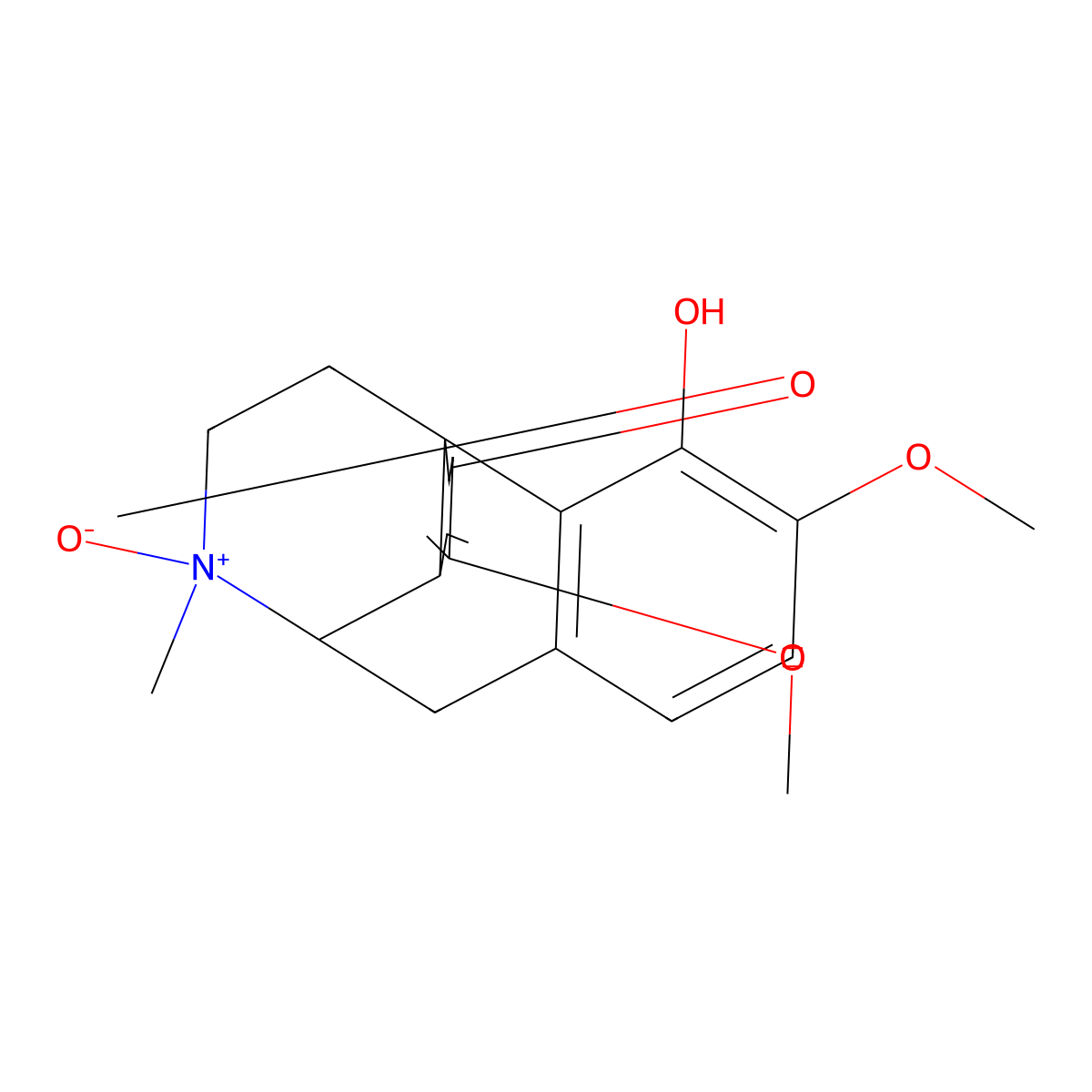 Sinomenine N-oxide molecular structure, CAS 1000026-77-6