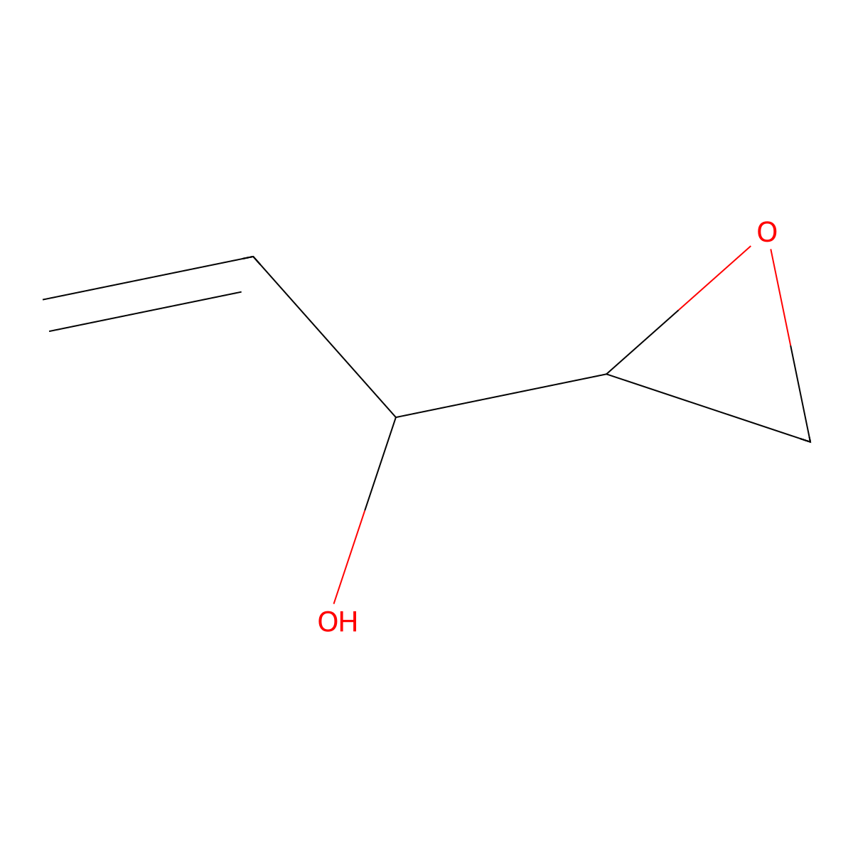 (1S)-1-[(2R)-Oxiran-2-yl]prop-2-en-1-ol molecular structure, CAS 100017-22-9