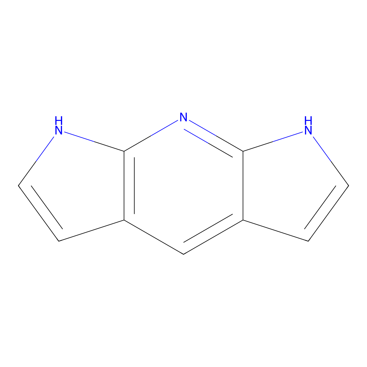 1,7-Dihydrodipyrrolo[2,3-b:3',2'-e]pyridine molecular structure, CAS 1000342-79-9