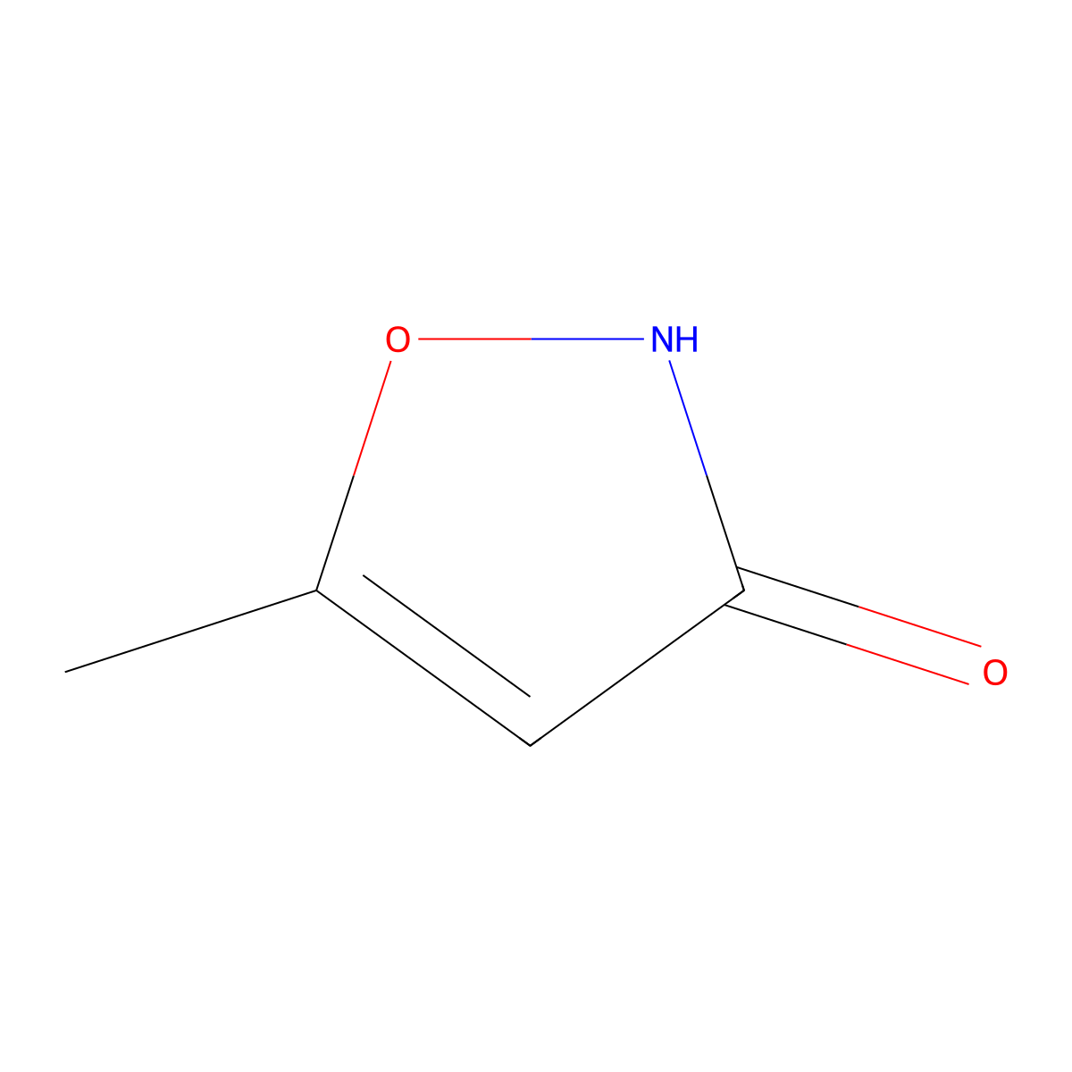 Hymexazol molecular structure, CAS 10004-44-1