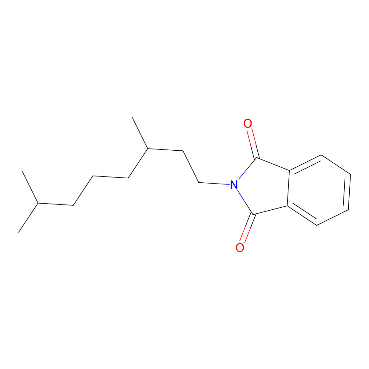2-(3,7-Dimethyloctyl)isoindoline-1,3-dione molecular structure, CAS 1000546-87-1