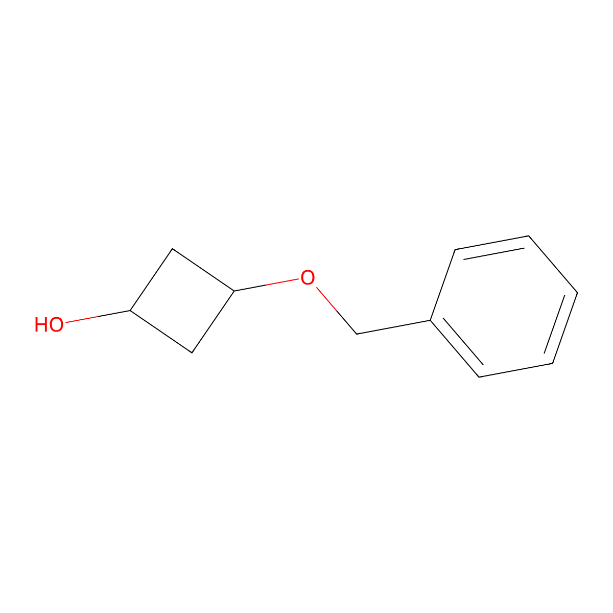 (1s,3s)-3-(Benzyloxy)cyclobutan-1-ol molecular structure, CAS 100058-61-5