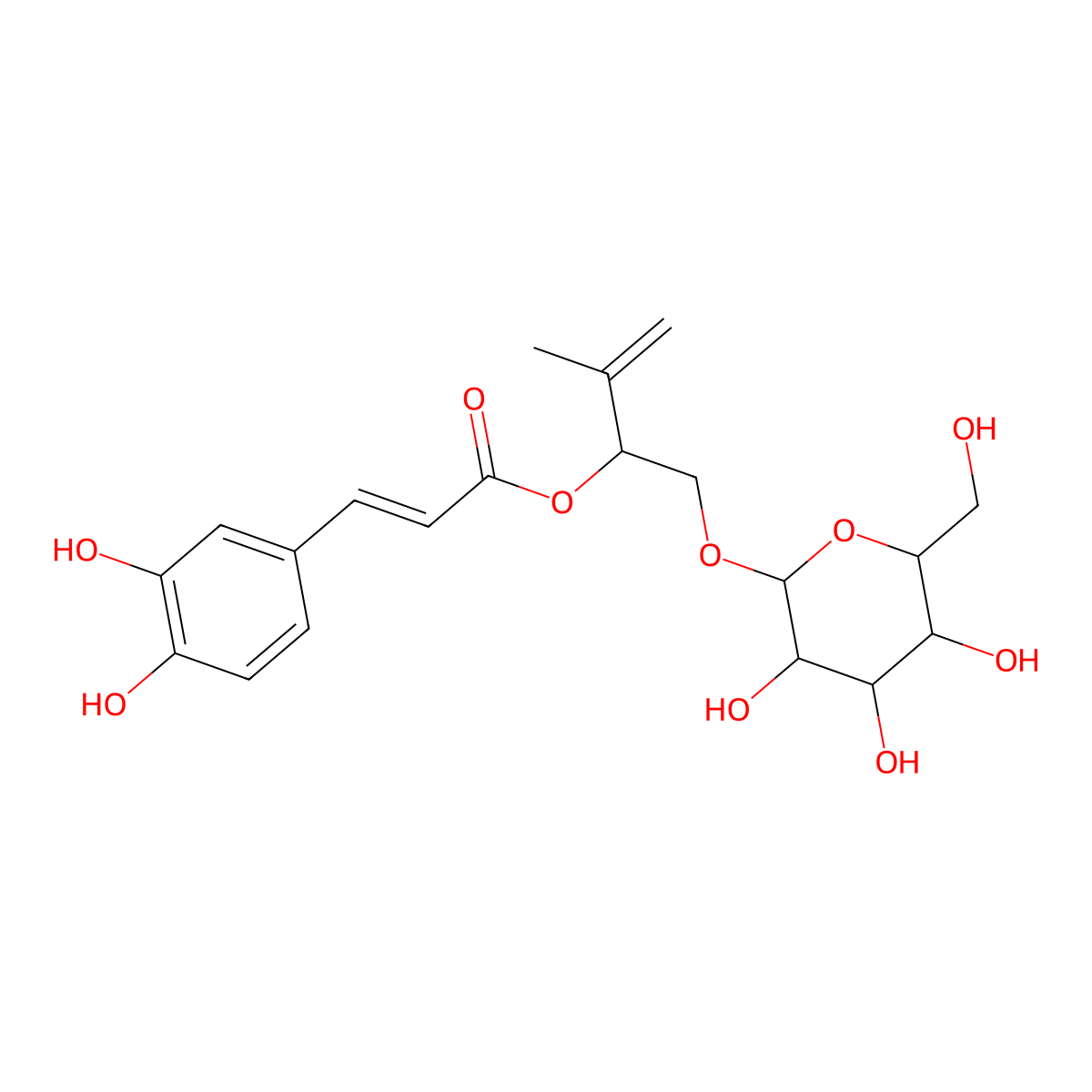Oblongaroside B molecular structure, CAS 1000889-11-1