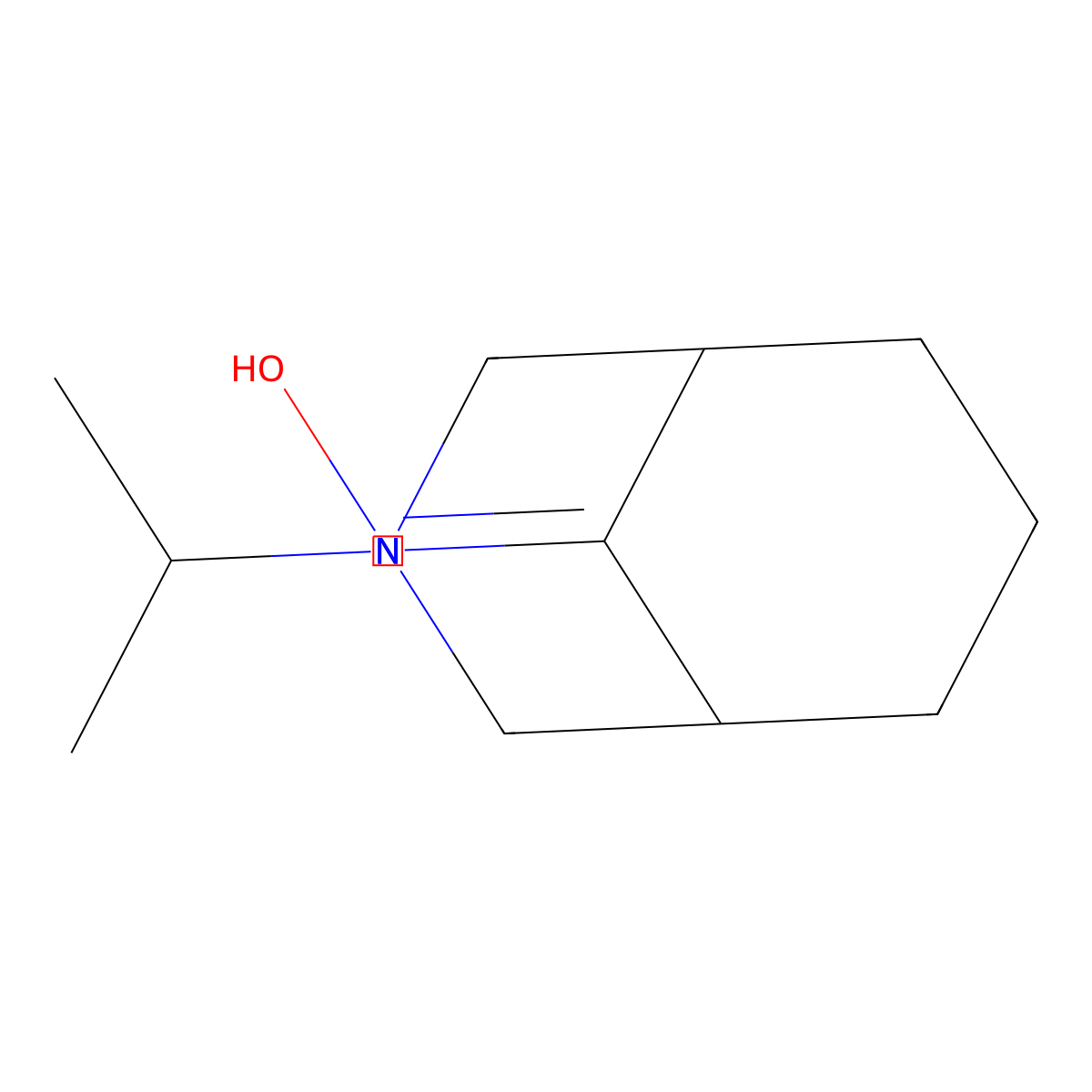 N-[3-(propan-2-yl)-3-azabicyclo[3.3.1]nonan-9-ylidene]hydroxylamine molecular structure, CAS 1000931-14-5