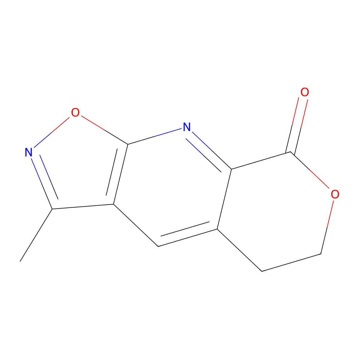 6-Methyl-4,12-dioxa-2,5-diazatricyclo[7.4.0.0,3,7]trideca-1(9),2,5,7-tetraen-13-one molecular structure, CAS 1000933-01-6