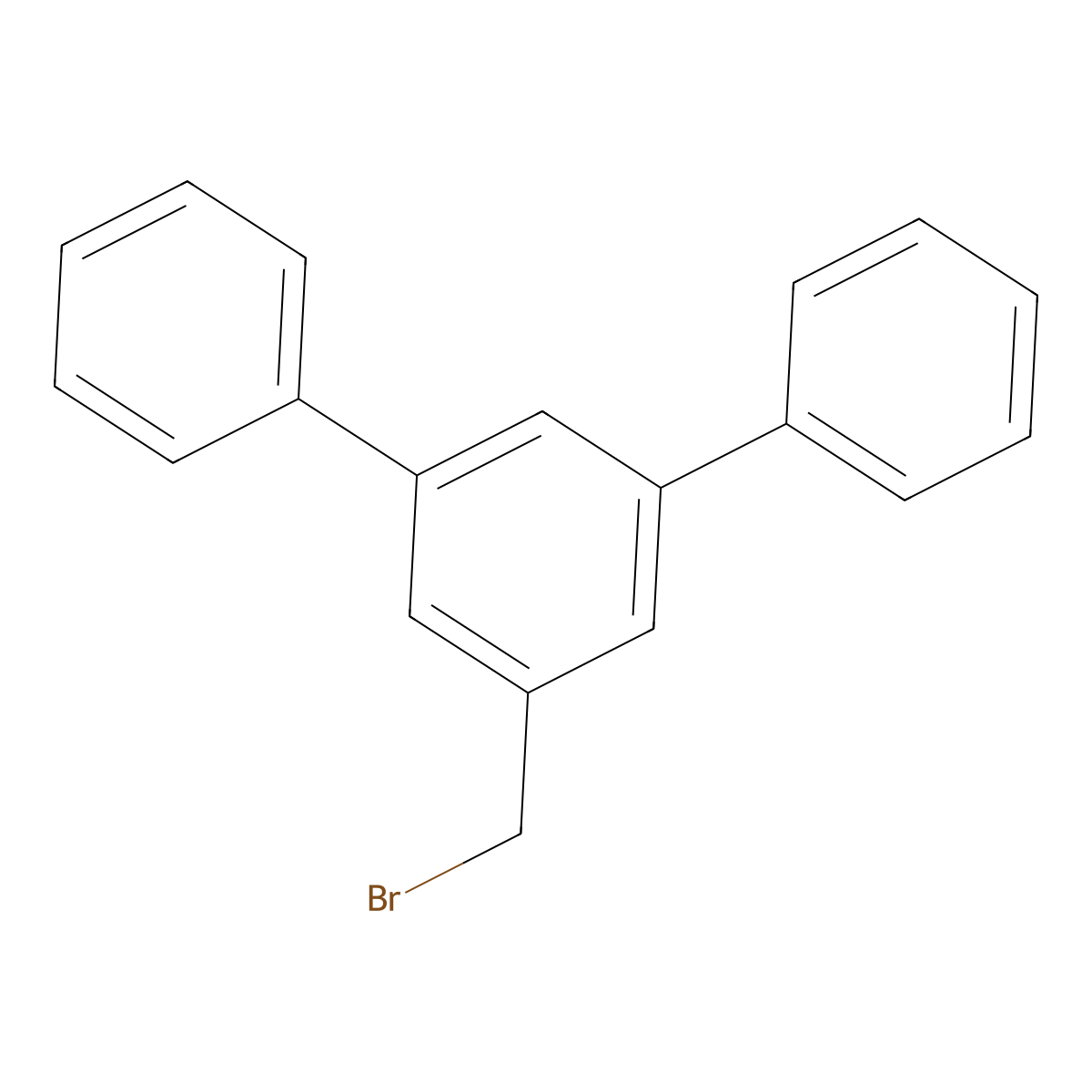 2~5~-(Bromomethyl)-1~1~,2~1~:2~3~,3~1~-terphenyl molecular structure, CAS 100094-00-6