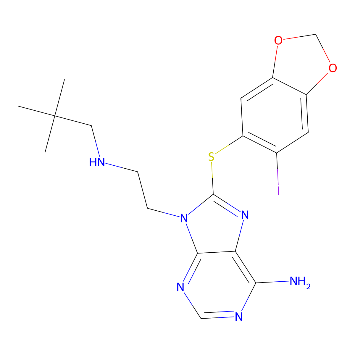 Icapamespib molecular structure, CAS 1000999-96-1