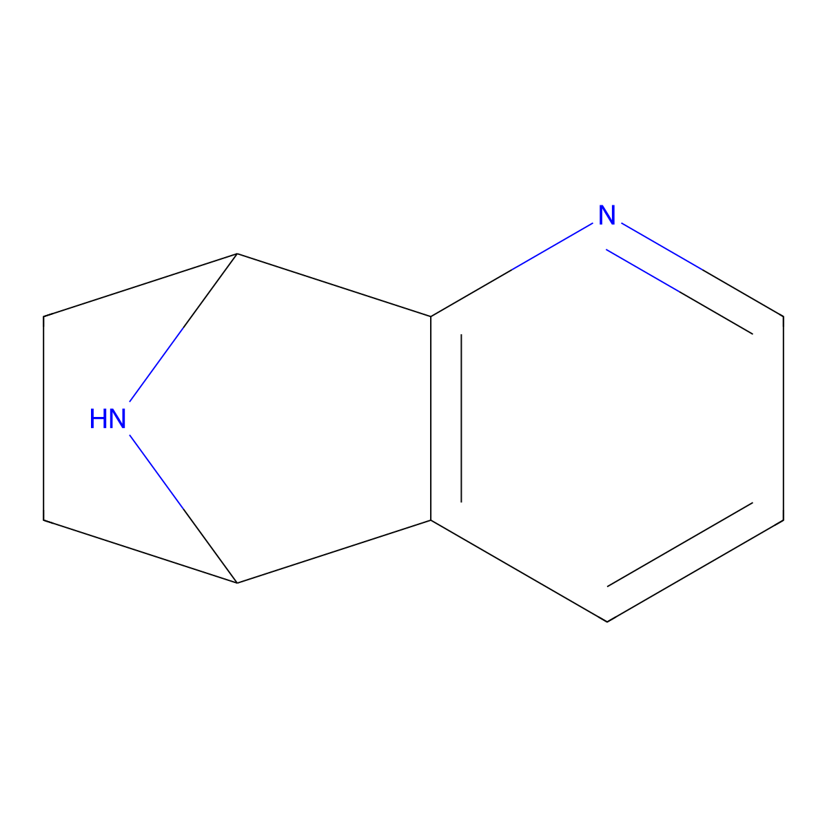 5,6,7,8-Tetrahydro-5,8-epiminoquinoline molecular structure, CAS 1001004-49-4