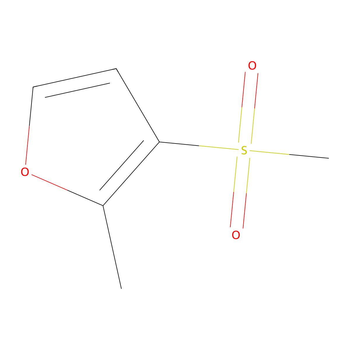 3-Methanesulfonyl-2-methylfuran molecular structure, CAS 1001076-80-7