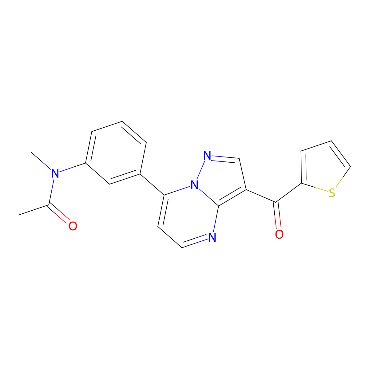 Indiplon molecular structure, CAS 1001083-37-9