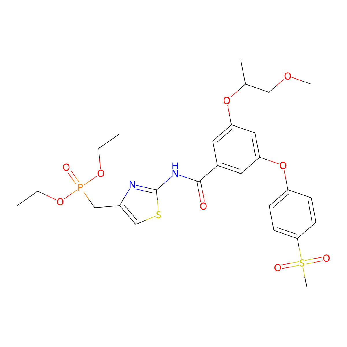 Glucokinase activator 3 molecular structure, CAS 1001417-92-0