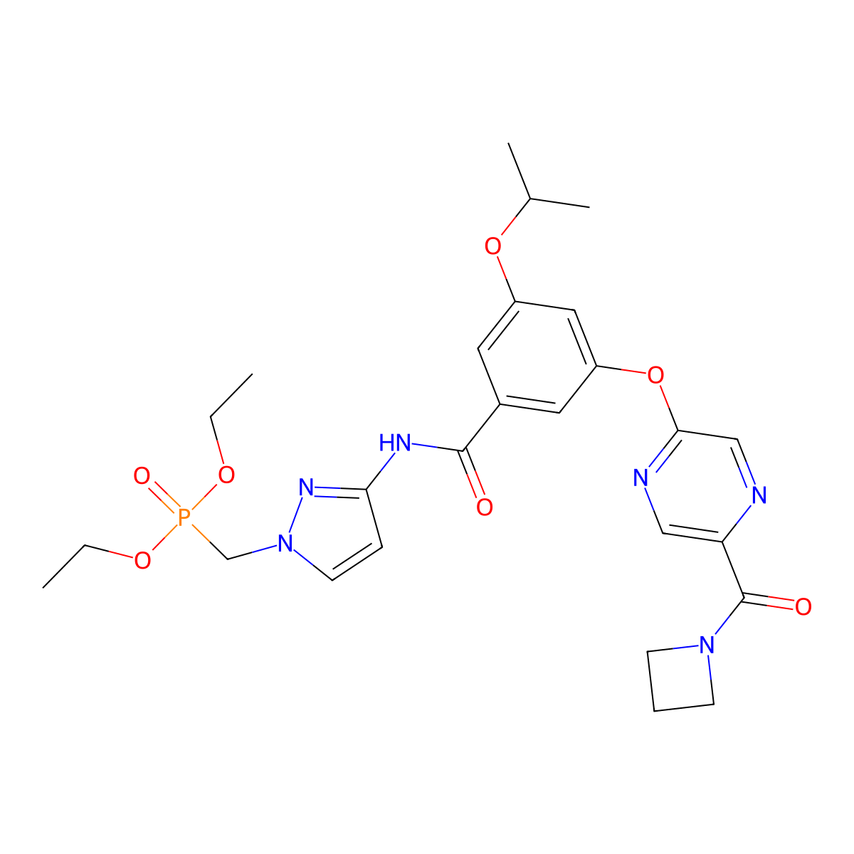 Bms-820132 molecular structure, CAS 1001419-18-6