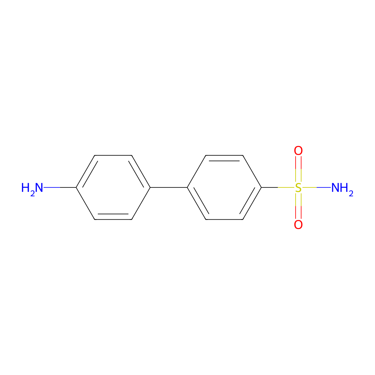 4'-Amino-1,1'-biphenyl-4-sulfonamide molecular structure, CAS 100142-87-8