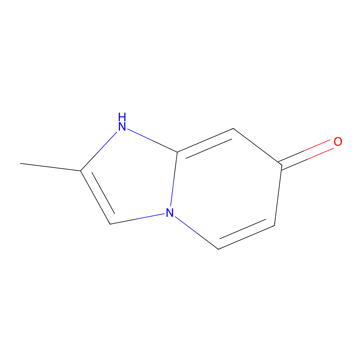 2-Methylimidazo[1,2-a]pyridin-7-ol molecular structure, CAS 1001434-77-0