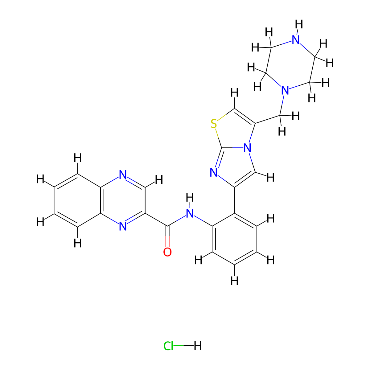 Srt1720 molecular structure, CAS 1001645-58-4