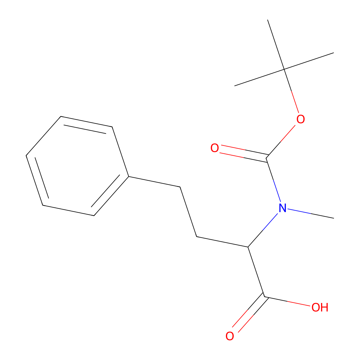 n-Boc-n-methyl-(r)-homophenylalanine molecular structure, CAS 1001646-83-8
