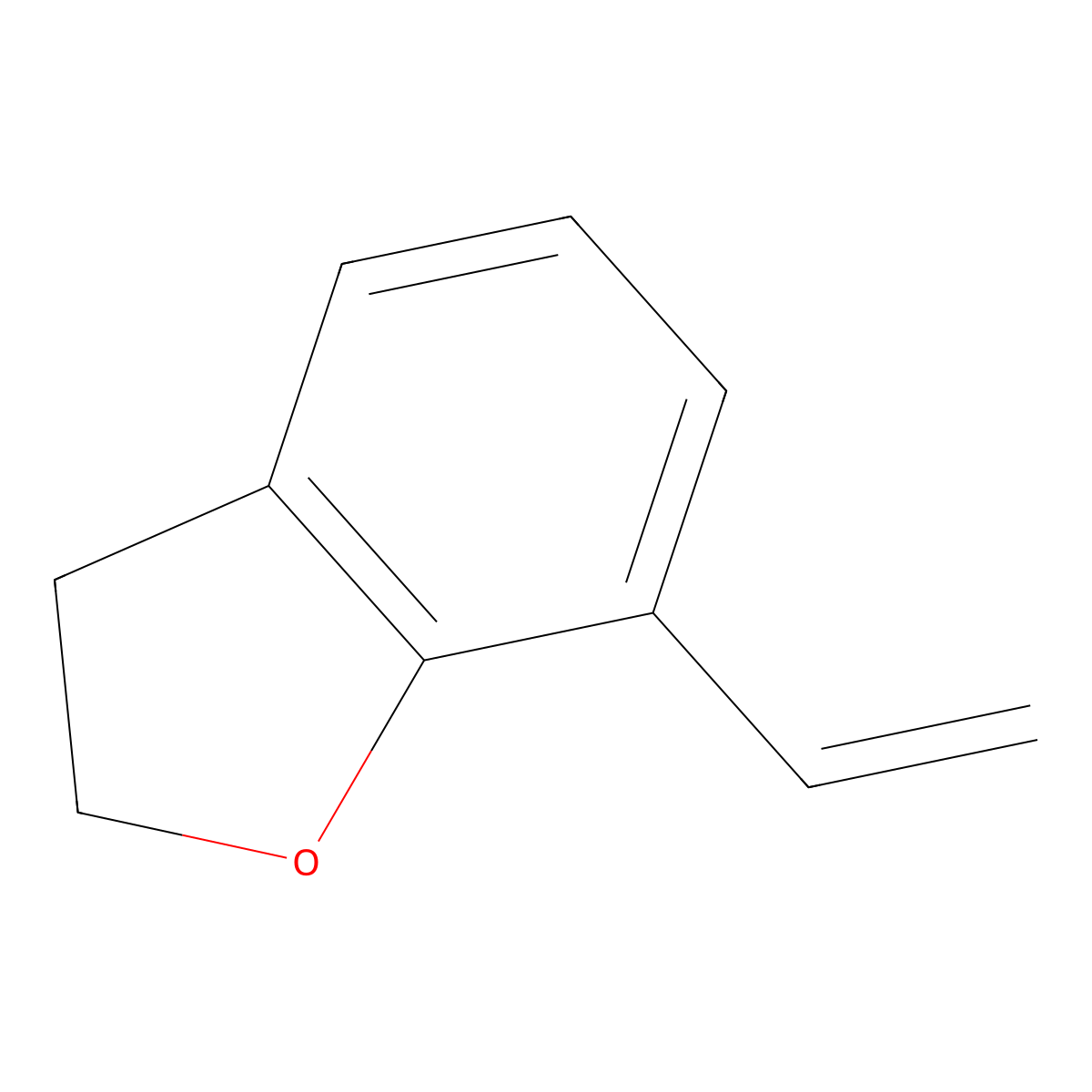 7-Ethenyl-2,3-dihydro-1-benzofuran molecular structure, CAS 1001671-64-2
