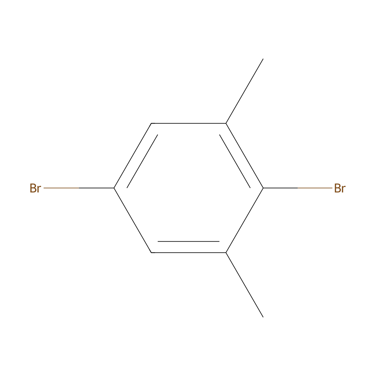 2,5-Dibromo-1,3-dimethylbenzene molecular structure, CAS 100189-84-2
