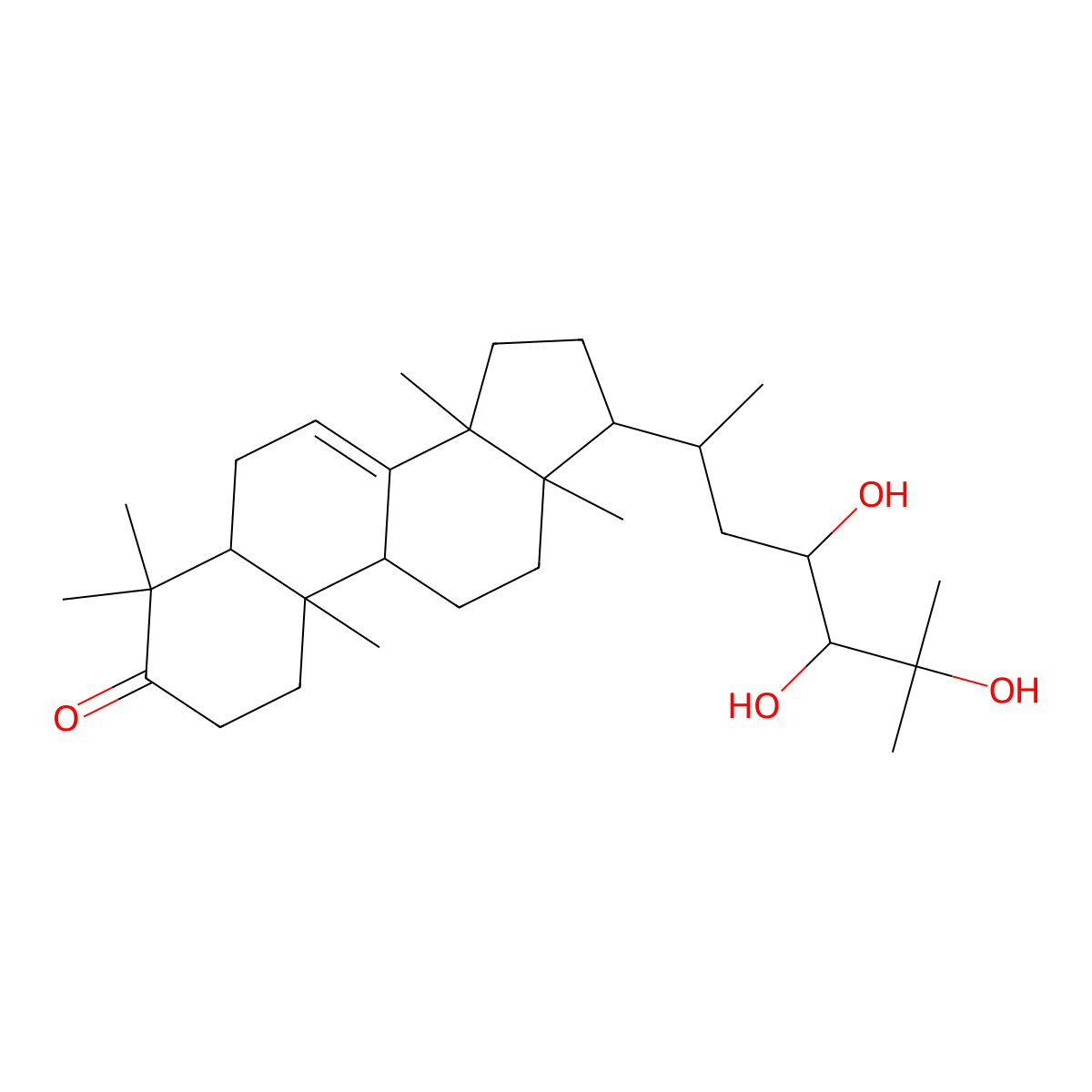 Piscidinol A molecular structure, CAS 100198-09-2