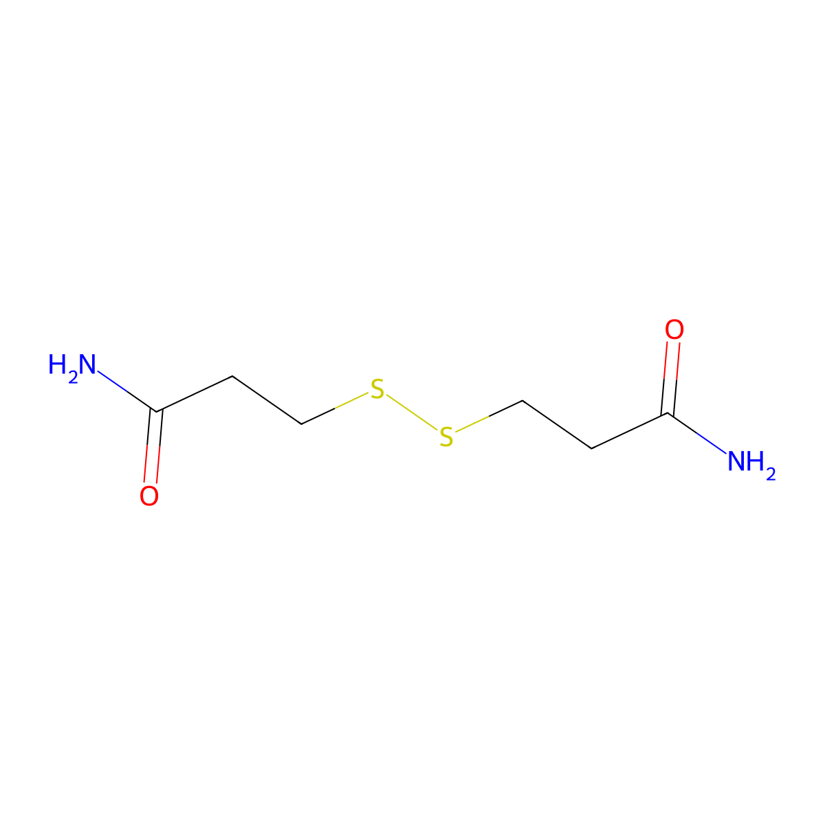 Dithiobispropionimidate molecular structure, CAS 1002-19-3