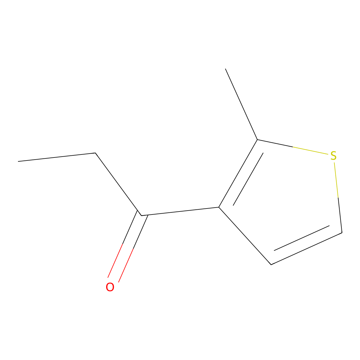 1-(2-Methylthiophen-3-yl)propan-1-one molecular structure, CAS 100207-46-3