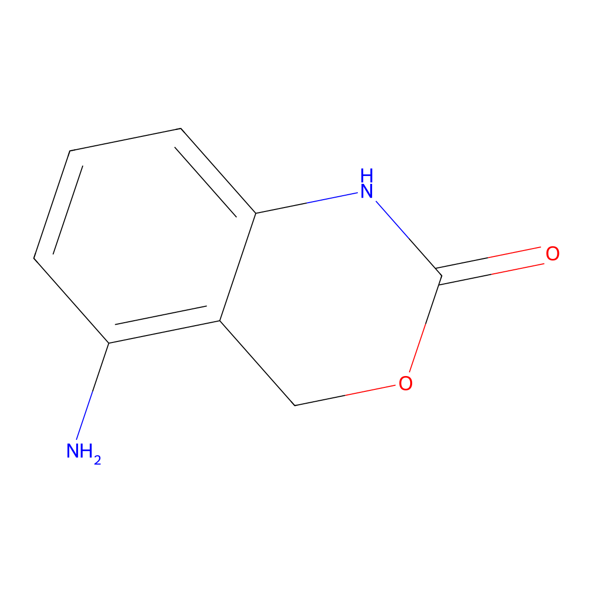 5-Amino-1H-benzo[d][1,3]oxazin-2(4H)-one molecular structure, CAS 1002129-69-2