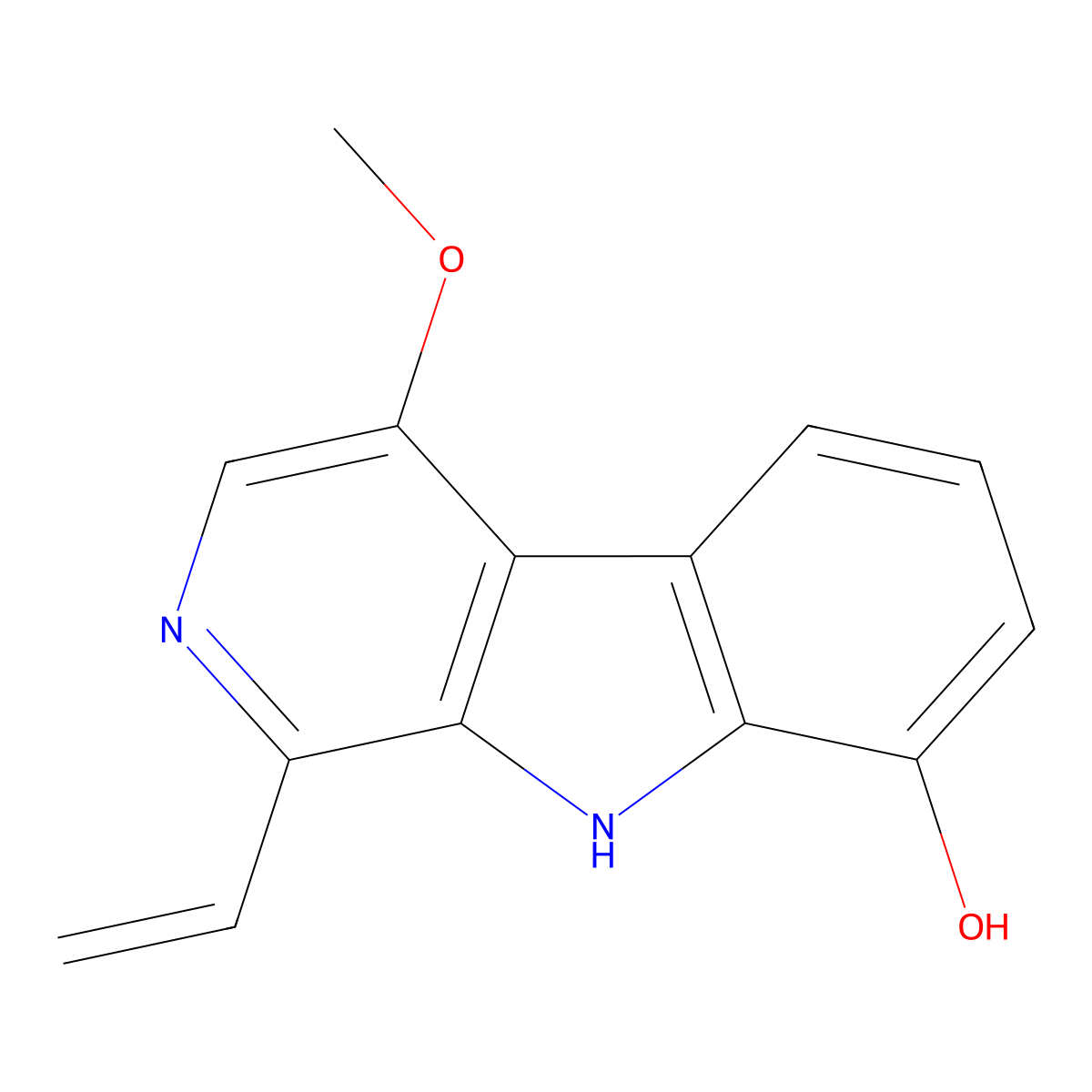 Picrasidine I molecular structure, CAS 100234-59-1
