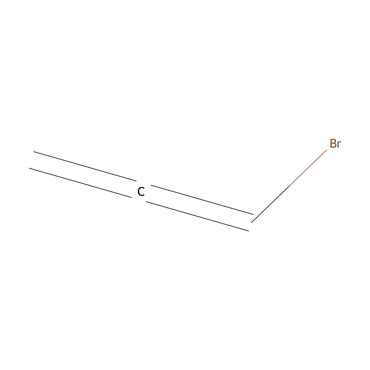 1,2-Propadiene, 1-bromo- molecular structure, CAS 10024-18-7