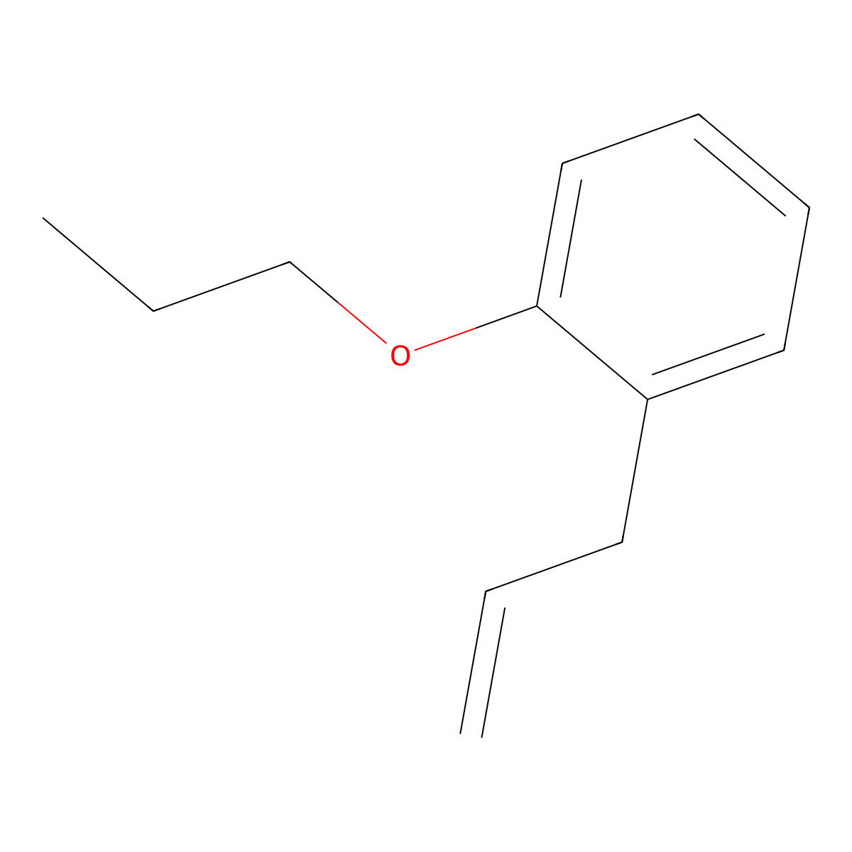 1-(Prop-2-en-1-yl)-2-propoxybenzene molecular structure, CAS 100256-20-0