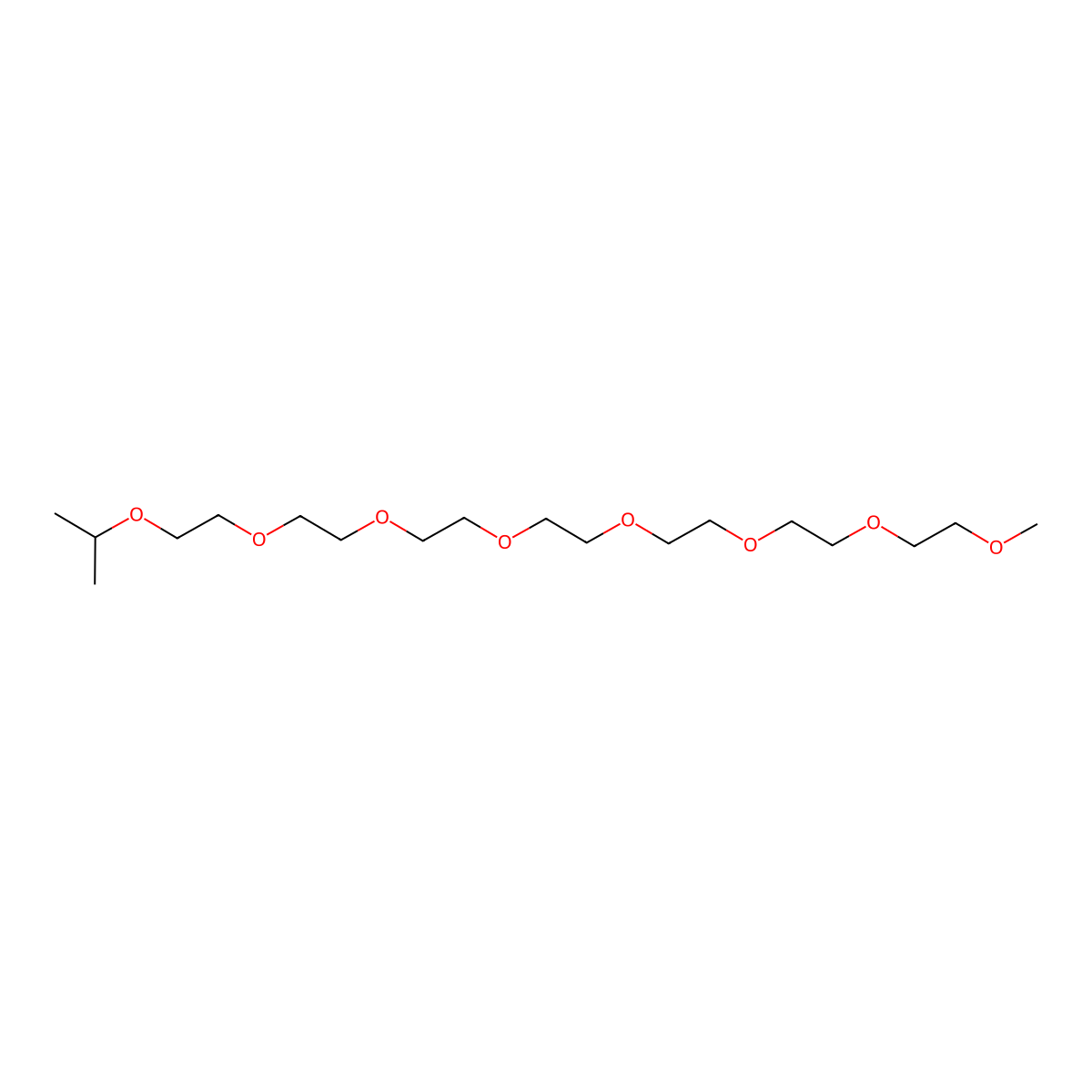 24-Methyl-2,5,8,11,14,17,20,23-octaoxapentacosane molecular structure, CAS 100258-42-2