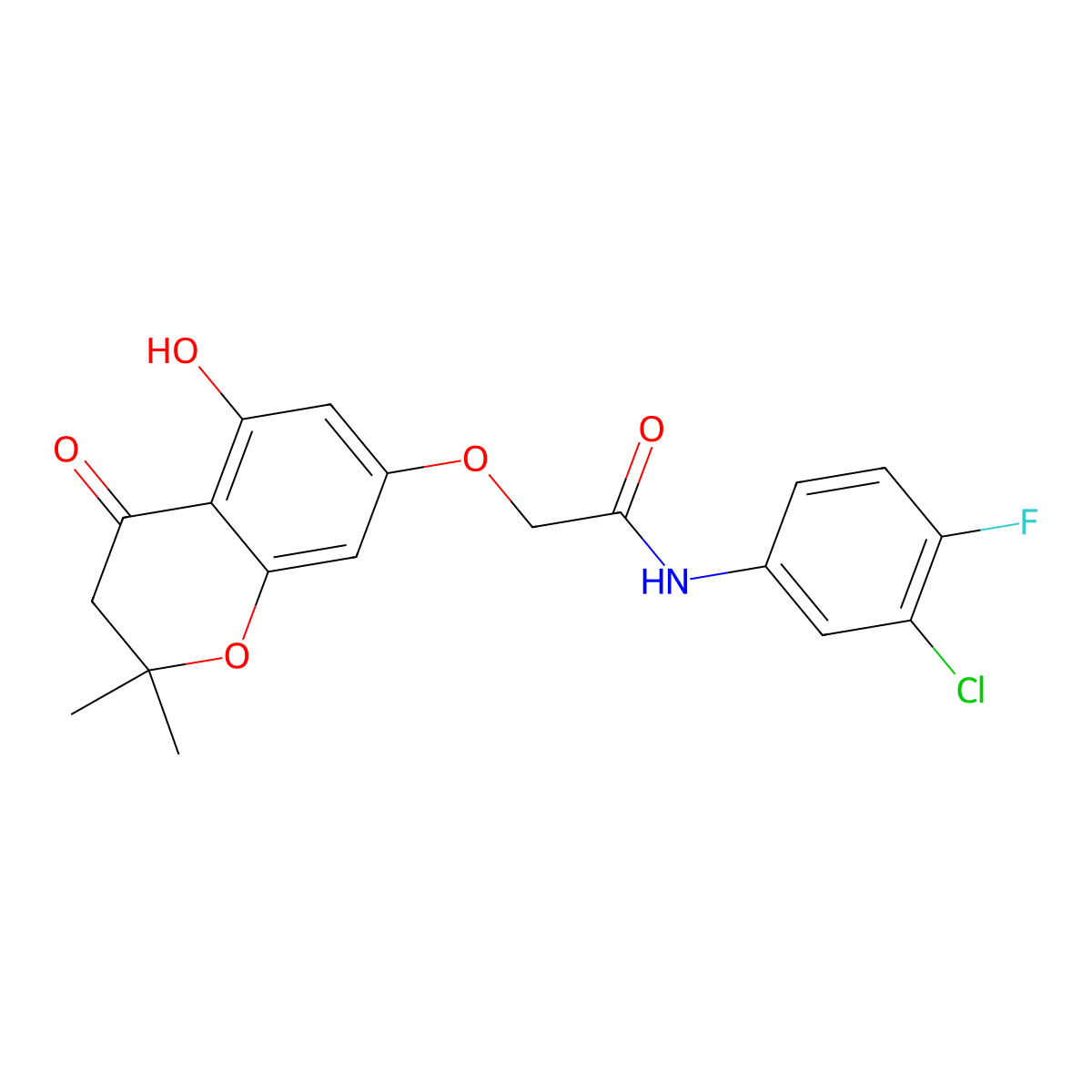 C19H17ClFNO5 molecular structure, CAS 1002623-94-0