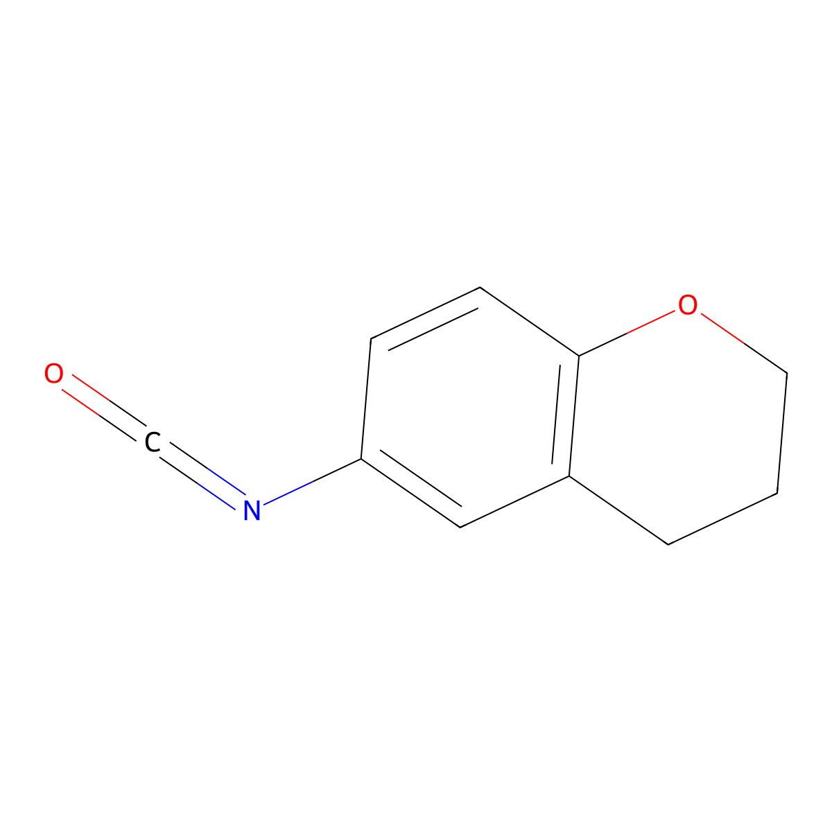 6-Isocyanatochroman molecular structure, CAS 1002727-87-8