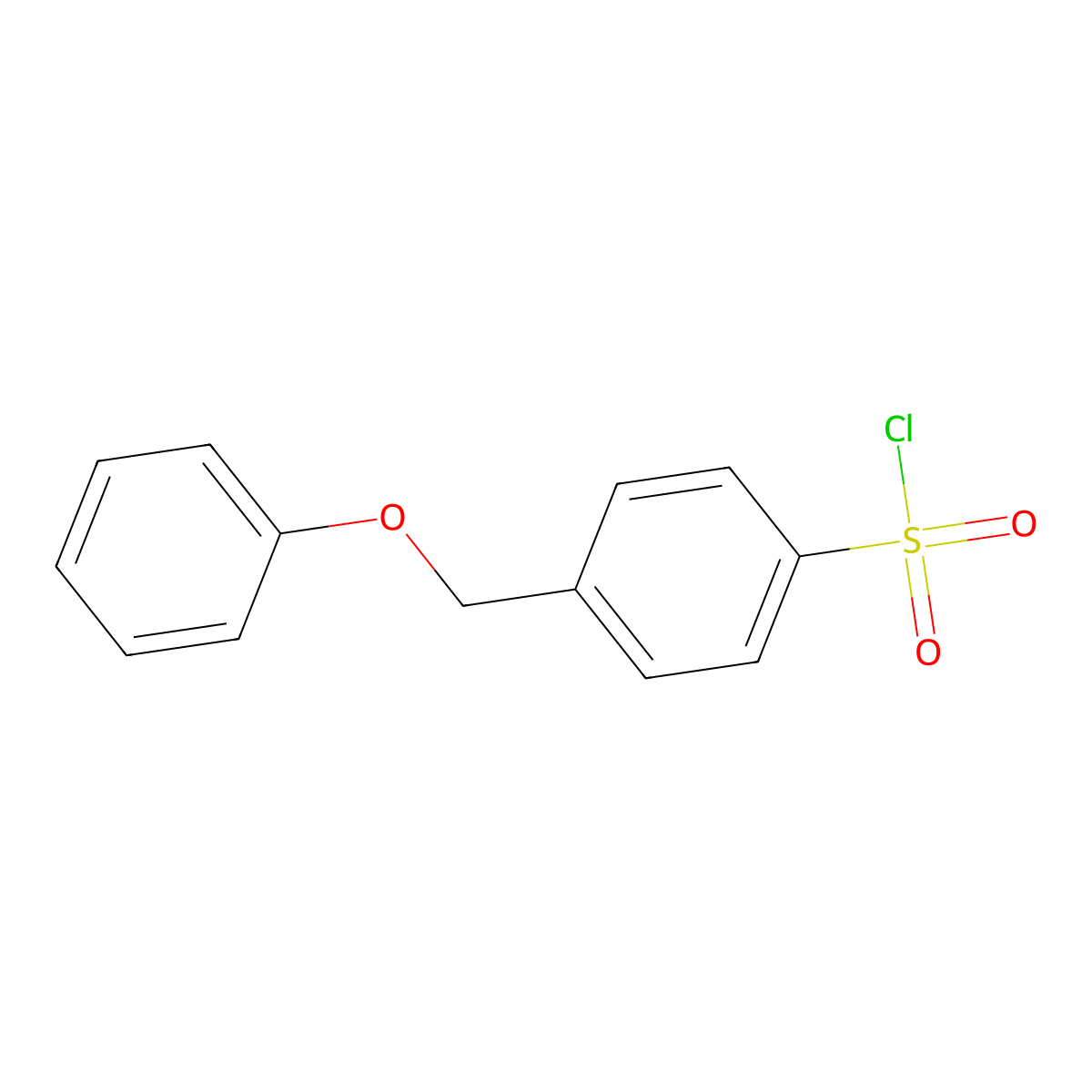 4-(Phenoxymethyl)benzenesulfonyl chloride molecular structure, CAS 1002727-89-0