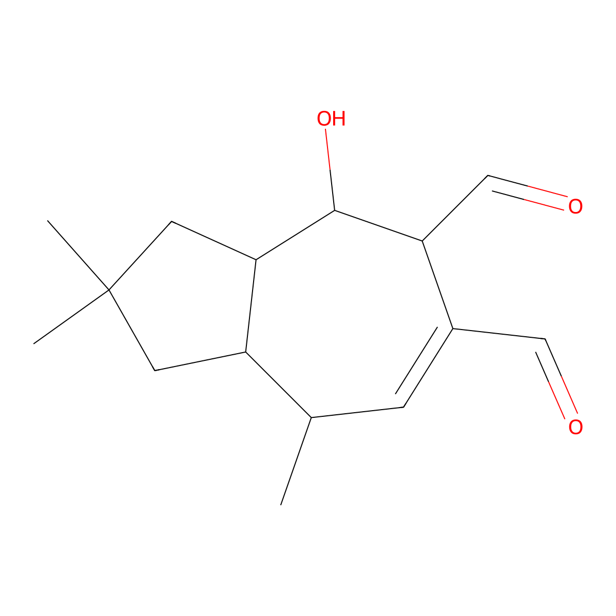Piperdial molecular structure, CAS 100288-36-6
