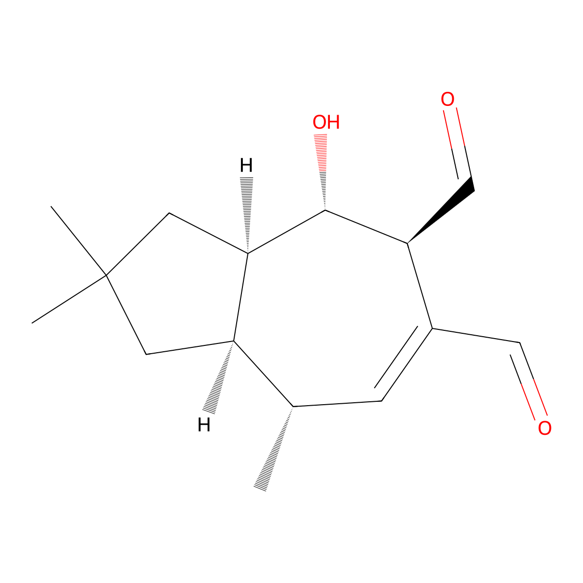 Piperdial molecular structure, CAS 100288-36-6