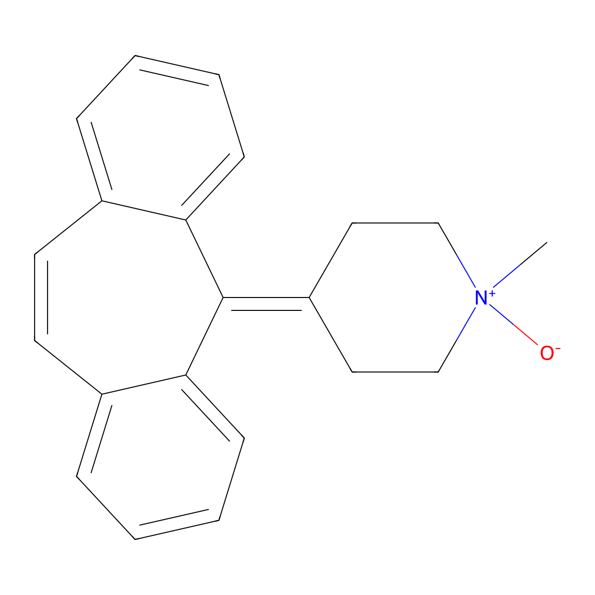 Cyproheptadine N-Oxide molecular structure, CAS 100295-63-4