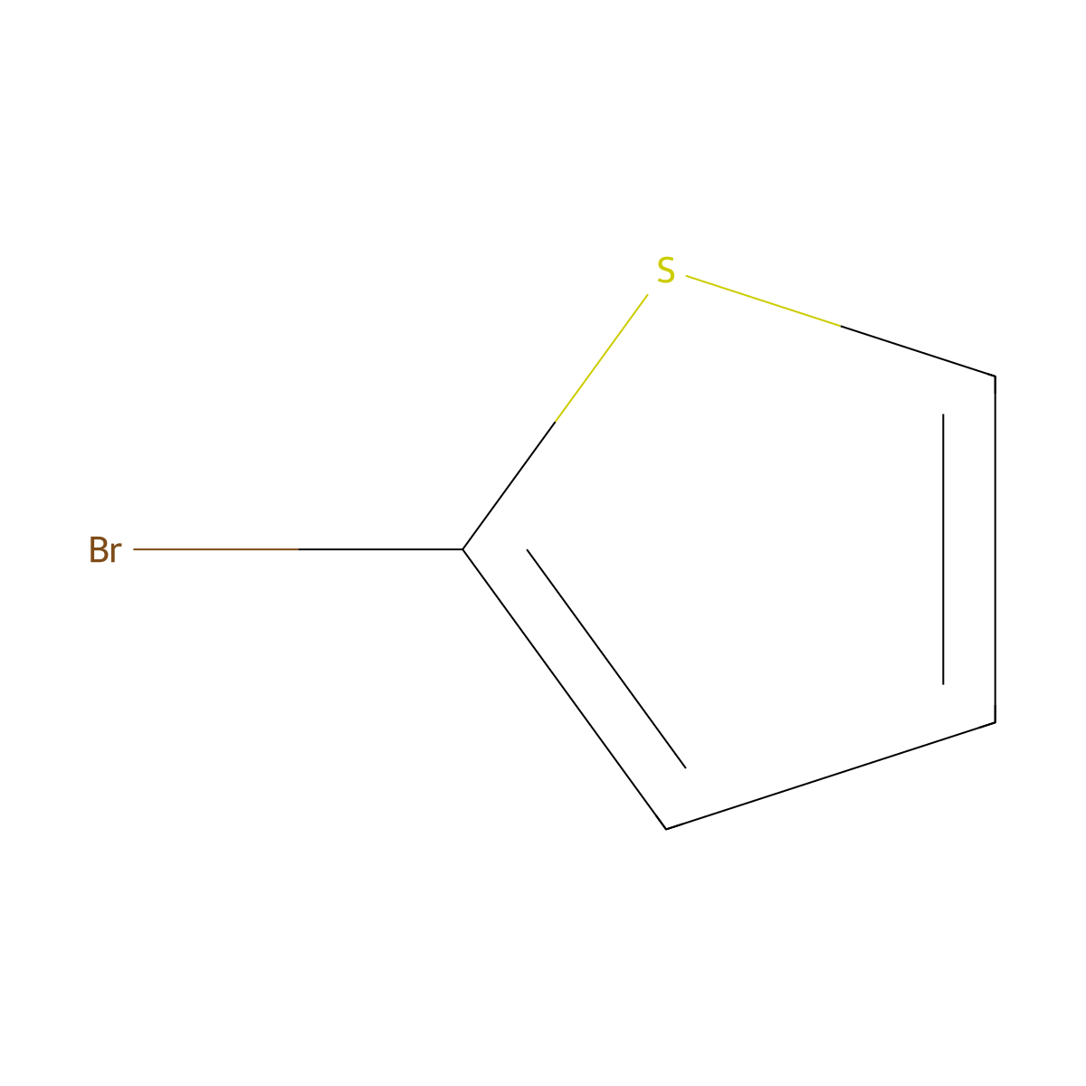 2-Bromothiophene molecular structure, CAS 1003-09-4