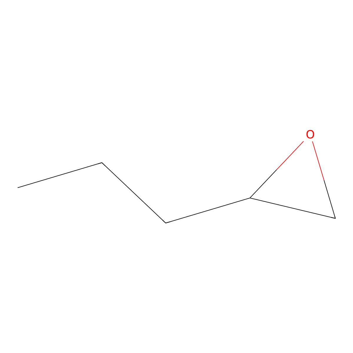 Oxirane, 2-propyl- molecular structure, CAS 1003-14-1
