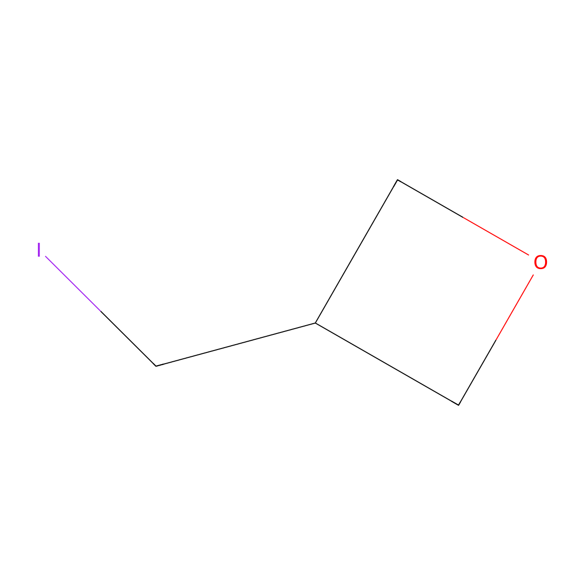 3-(Iodomethyl)oxetane molecular structure, CAS 1003013-77-1