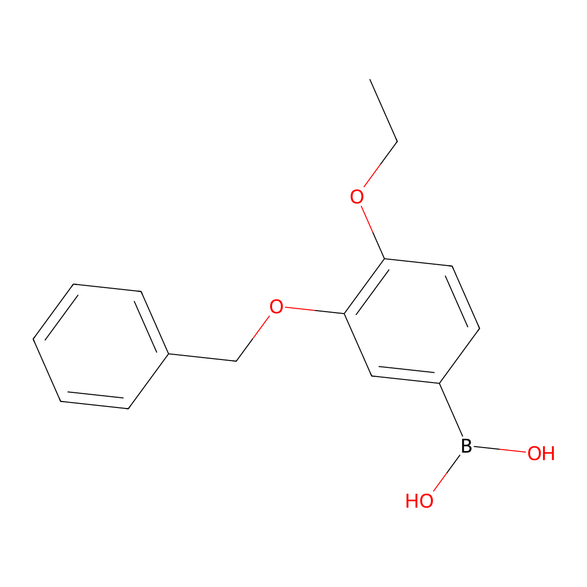 (3-(Benzyloxy)-4-ethoxyphenyl)boronic acid molecular structure, CAS 1003042-53-2