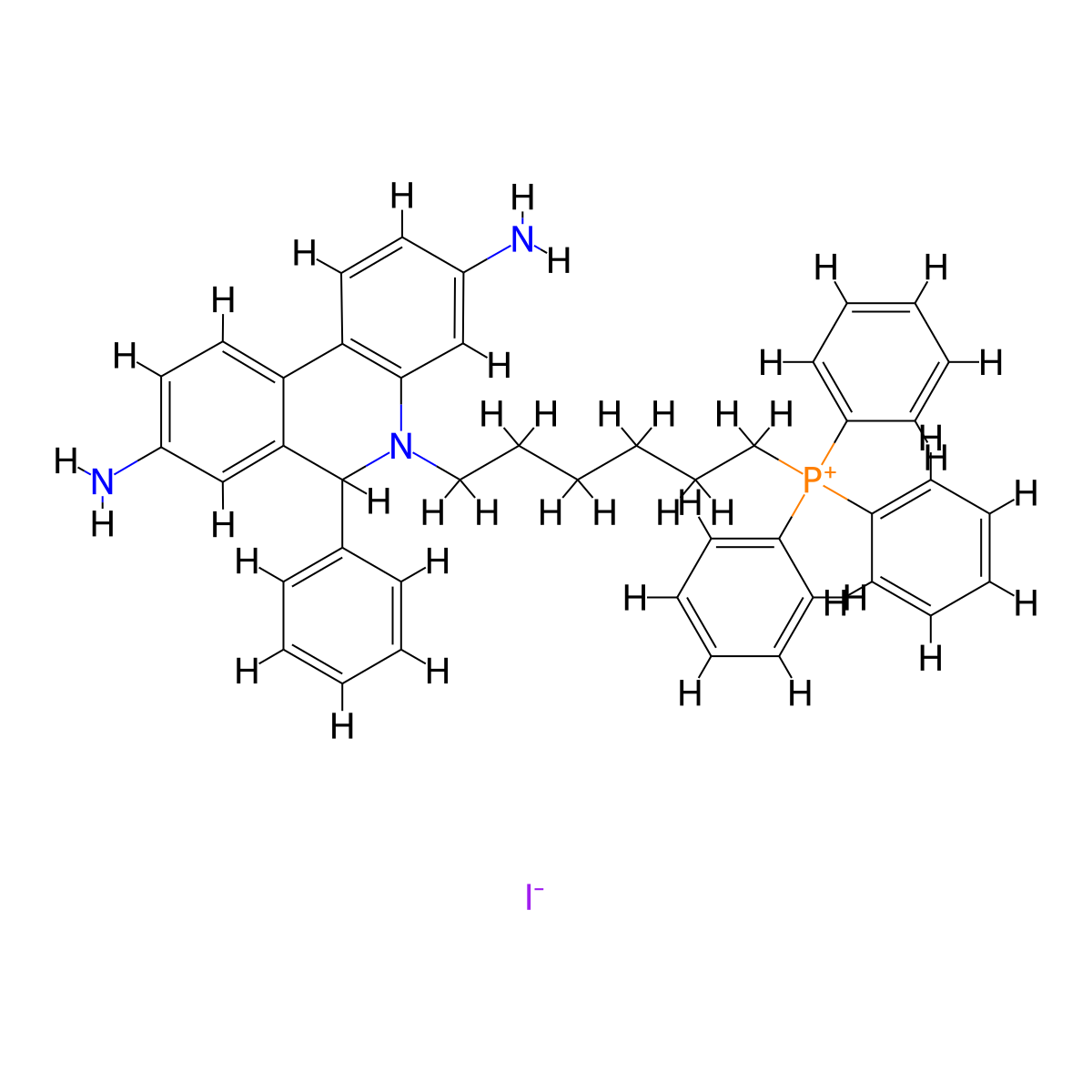 Mitosox red molecular structure, CAS 1003197-00-9