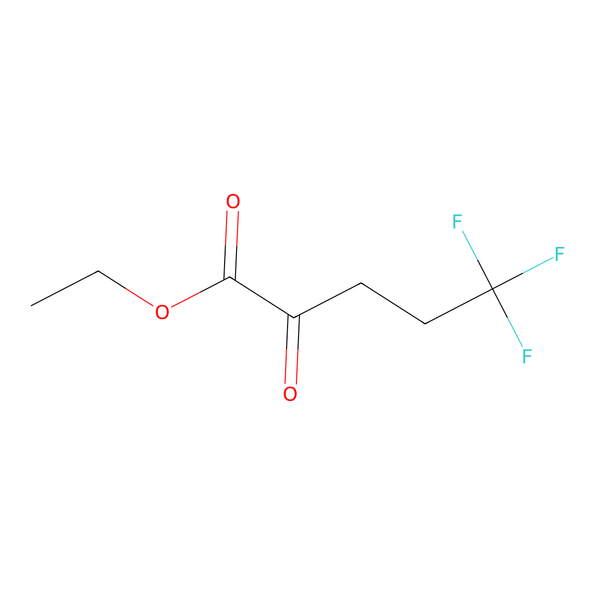 Ethyl 5,5,5-trifluoro-2-oxopentanoate molecular structure, CAS 1003322-53-9