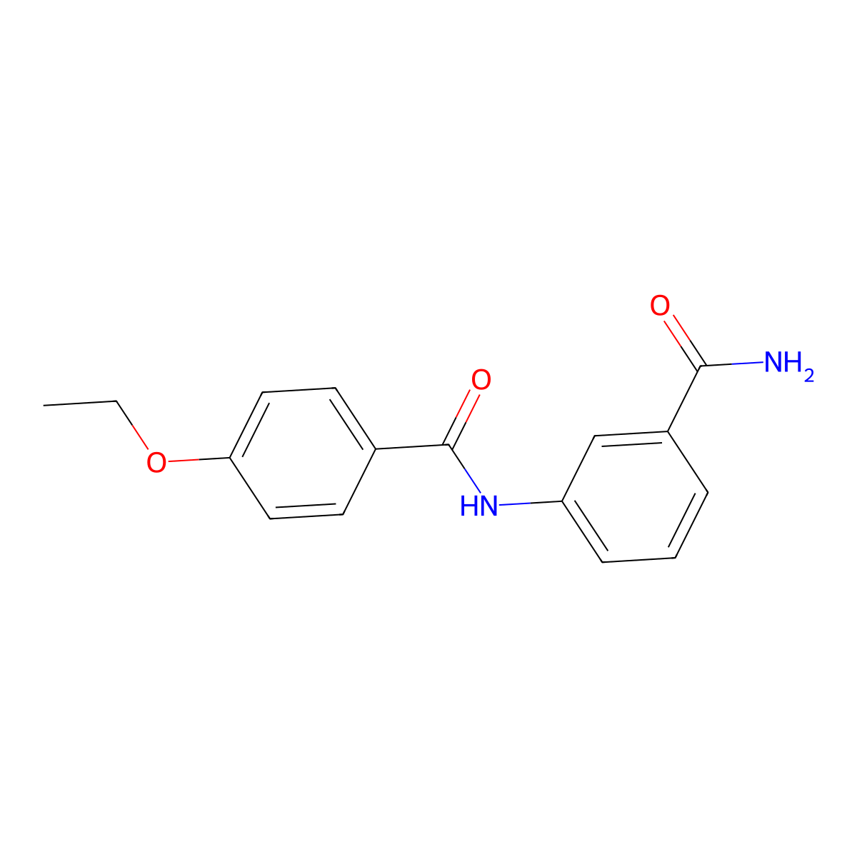 3-[(4-Ethoxybenzoyl)amino]benzamide molecular structure, CAS 1003416-63-4