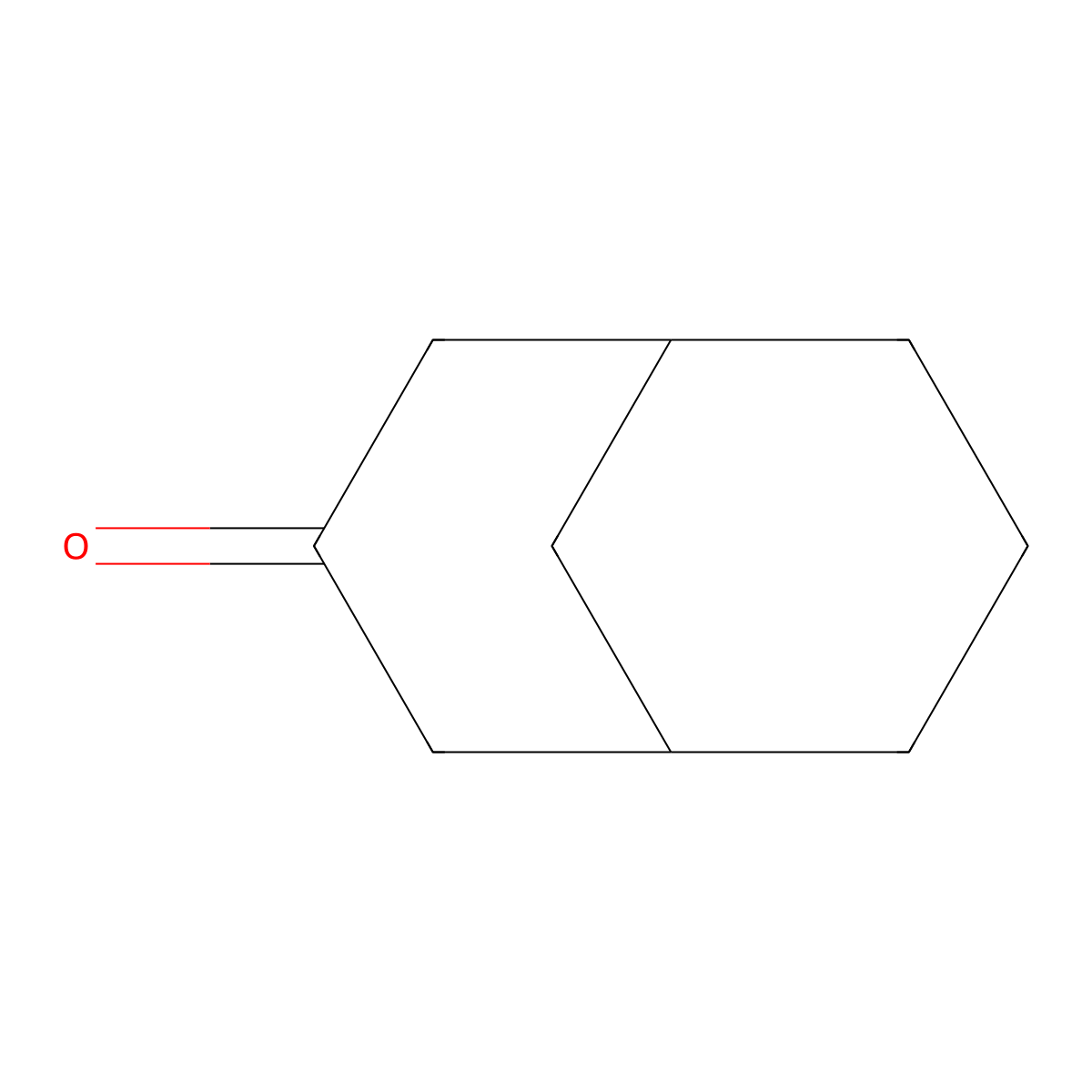 Bicyclo(3.3.1)nonan-3-one molecular structure, CAS 10036-09-6