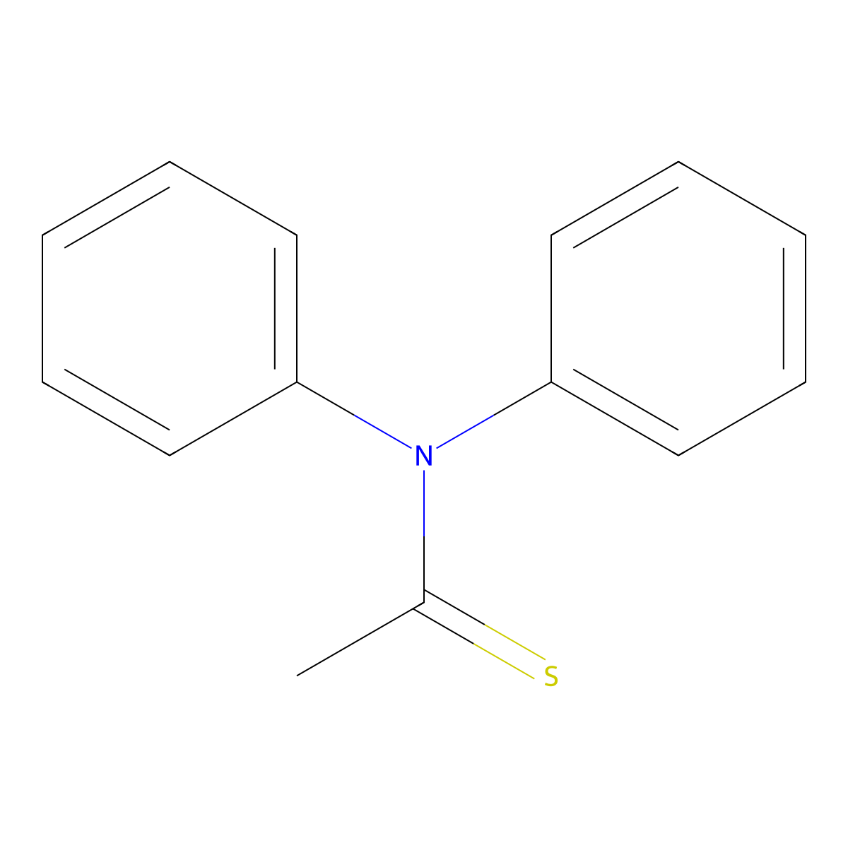 N-Phenylthioacetanilide molecular structure, CAS 100363-24-4