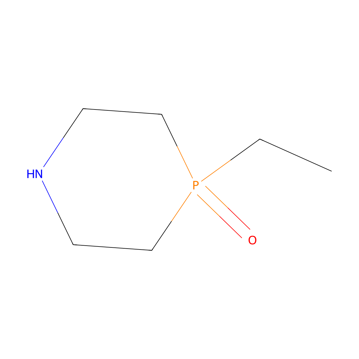 4-Ethyl-1,4lambda5-azaphosphinan-4-one molecular structure, CAS 1003639-34-6