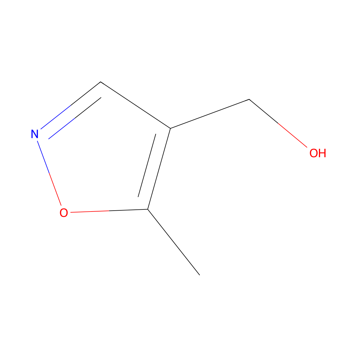 5-Methyl-4-isoxazolemethanol molecular structure, CAS 100367-49-5