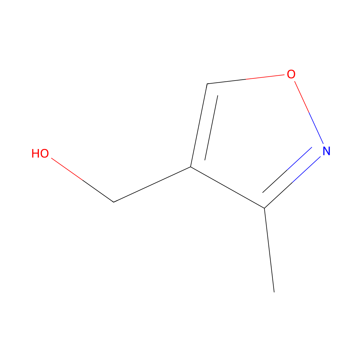 (3-Methyl-1,2-oxazol-4-yl)methanol molecular structure, CAS 100367-83-7